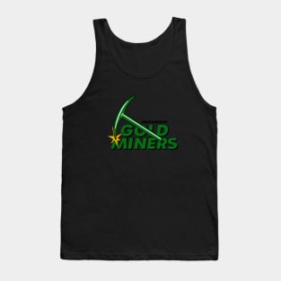 Defunct Sacramento Gold Miners Football 1993 Tank Top